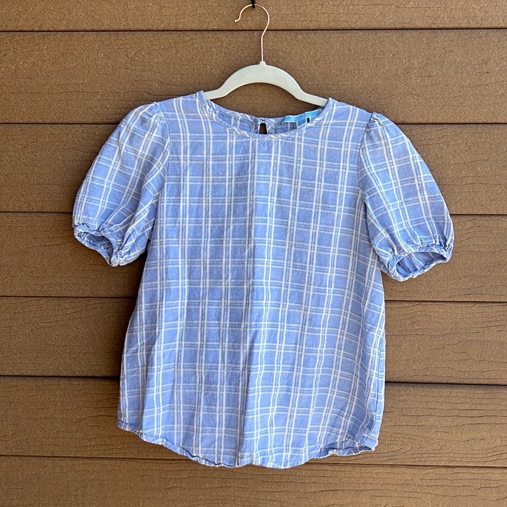 Draper James Blue Top | S